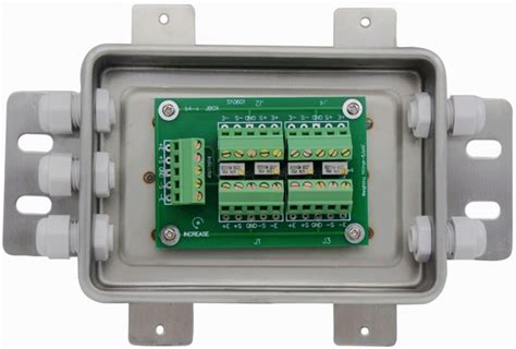 load center junction box|load cell summing box schematic.